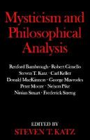 Mysticism and Philosophical Analysis cover