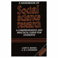 A Handbook of Social Science Research: A Comprehensive and Practical Guide for Students cover