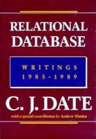 Relational Database Writings, 1985-1989 cover