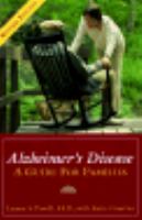 Alzheimer's Disease: A Guide for Families cover