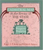 The Cadastral Map in the Service of the State A History of Property Mapping cover