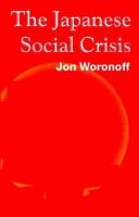 Japanese Social Crisis cover