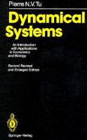 Dynamical Systems: An Introduction with Applications in Economics and Biology cover