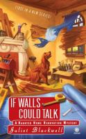 If Walls Could Talk : A Haunted Home Renovation Mystery cover