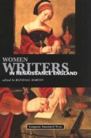 Women Writers in Renaissance England Longman Annotated Texts cover