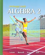 McDougal Littell High School Math: Students Edition Algebra 2 cover