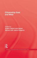 Citizenship, East and West cover