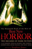 The Mammoth Book of the Best of Best New Horror cover