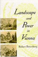 Landscape & Power in Vienna cover