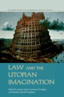 Law and the Utopian Imagination cover