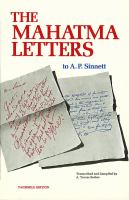 Mahatma Letters to A P Sinnett cover
