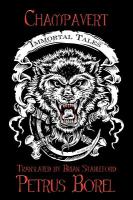Champavert : Immoral Tales cover