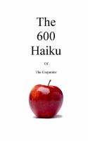 The 600 Haiku of the Carpenter cover