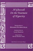 Al-Ghazzali on the Treatment of Hypocrisy cover