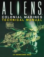 Aliens : Colonial Marines Technical Manual cover