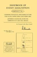 Handbook of Enemy Ammunition War Office Pamphlet No 6 cover
