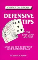 Defensive Tips for Bad Card Holders cover