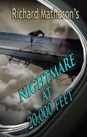 Richard matheson's nightmare at 20,000 Ft cover