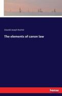 The Elements of Canon Law cover