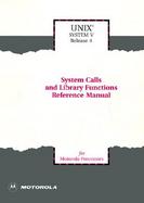 System Calls and Library Functions Reference Manual Unix System Release 4 cover