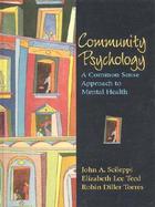 Community Psychology A Common Sense Approach to Mental Health cover