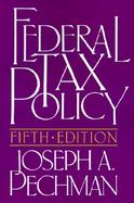 Federal Tax Policy cover