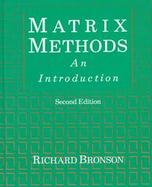 Matrix Methods An Introduction cover