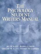 Psychology Student Writer's Manual cover