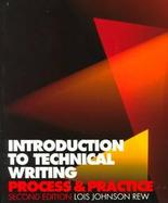 Introduction to Technical Writing Process and Practice cover