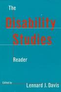 The Disability Studies Reader cover