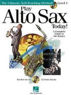 Play Alto Sax Today Level 1 cover