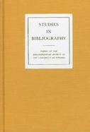 Studies in Bibliography cover