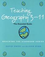 Teaching Geography 3-11 The Essential Guide cover