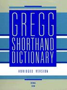 Gregg Shorthand Dictionary cover