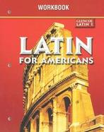 Latin for Americans Level 1, Writing Activities Workbook cover