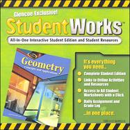 Geometry: Concepts and Applications, StudentWorks CD-ROM cover