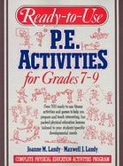 Ready-To-Use P.E. Activities for Grades 7-9 cover