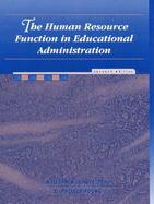 Human Resource Function in Educational Administration, The cover