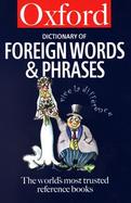 The Oxford Dictionary of Foreign Words and Phrases cover