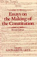 Essays on the Making of the Constitution cover