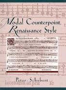 Modal Counterpoint, Renaissance Style cover
