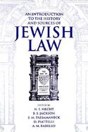 An Introduction to the History and Sources of Jewish Law cover