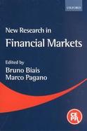 New Research in Financial Markets cover