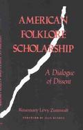 American Folklore Scholarship A Dialogue of Dissent cover