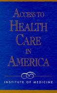Access to Health Care in America cover
