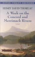 A Week On The Concord And Merrimack Rivers cover