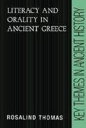 Literacy and Orality in Ancient Greece cover