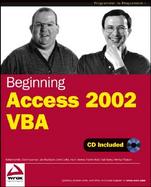 Beginning Access 2002 Vba cover