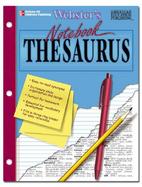 Webster's Notebook Thesaurus cover
