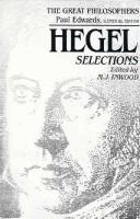 Hegel Selections cover